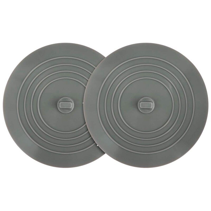 2- pack badekar prop , 6 inches stor silikone kar prop, flade sugeaftapningsdæksler, badeprop til badekar, køkkener, badeværelser a: Default Title