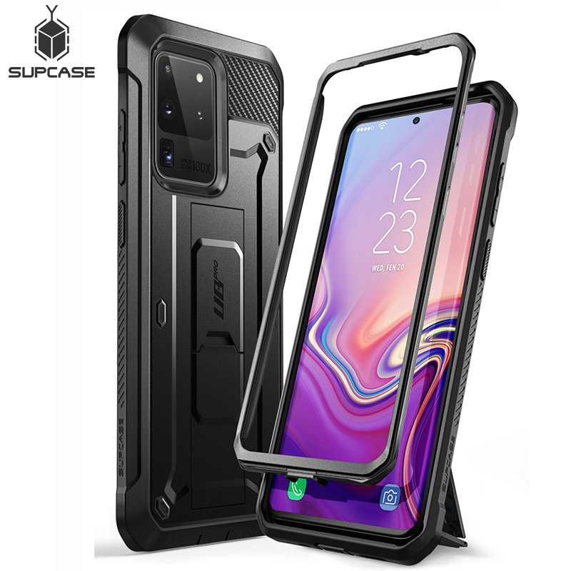 Supcase Voor Samsung Galaxy S20 Ultra Case / S20 Ultra 5G Case Ub Pro Full-Body Holster Cover zonder Ingebouwde Screen Protector