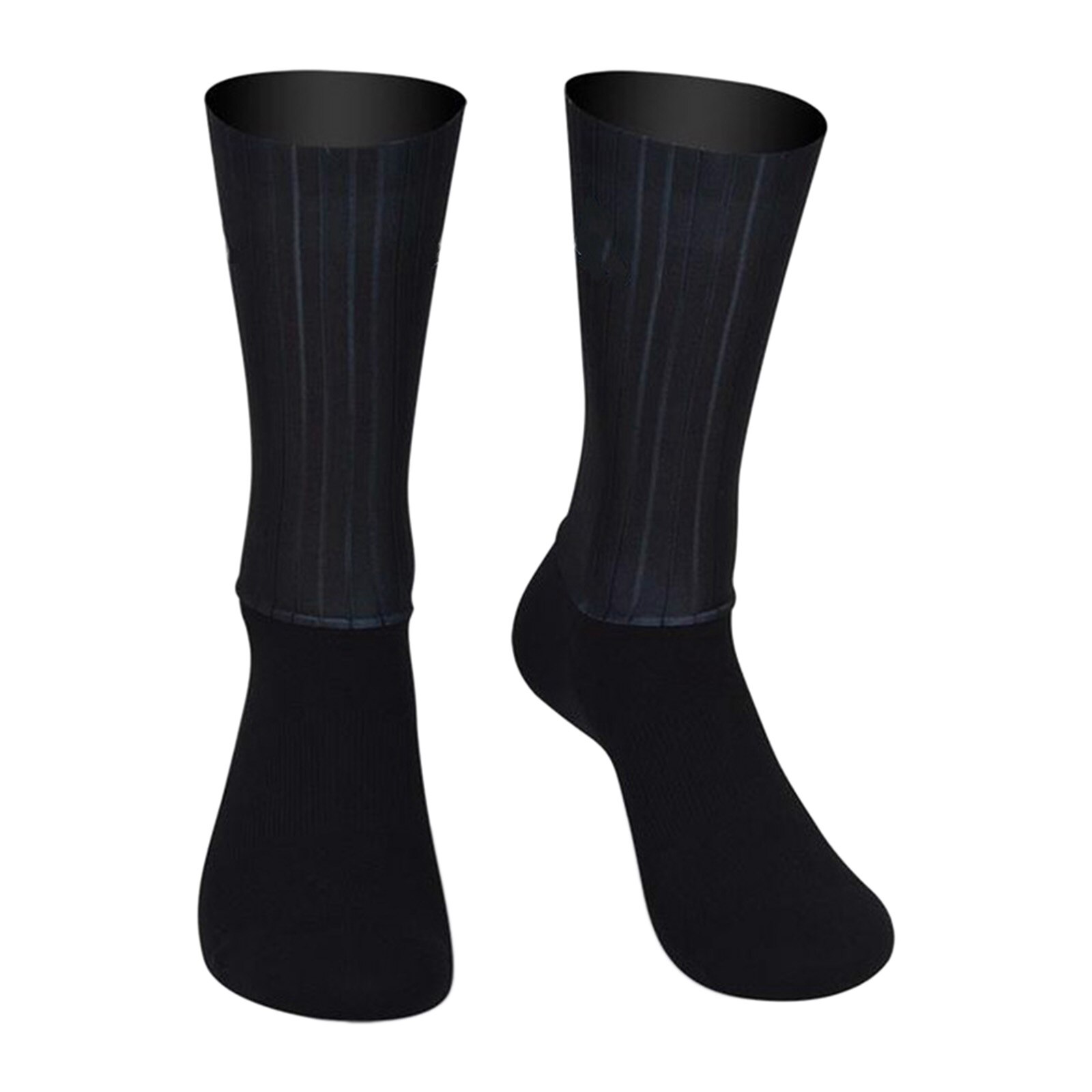 Fietsen Sokken Voor Mannen &amp; Vrouwen, Regelmatige Ankle Crew Breatheable Fiets Sokken Voor Bergbeklimmen Wandelen: Black
