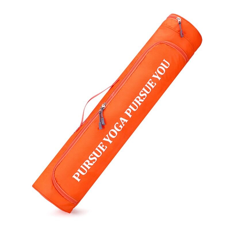 Tyk yogamåtte taske gym fitness pilate yoga måtte nem bæretaske yoga taske taske: Orange