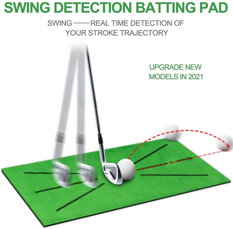 30X60 Cm Impact Golf Training Mat Voor Swing Detectie Batting Achtertuin Praktijk Raken Matten Indoor Apparatuur