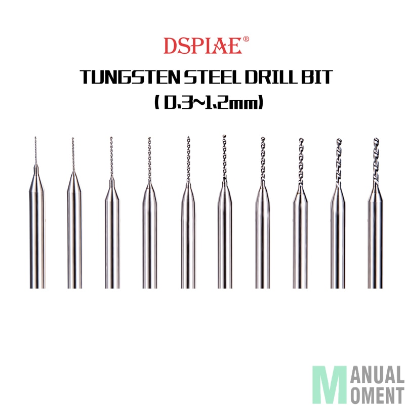 Miniatuur Modellen Precisie DSPIAE AT-HD Aluminiumlegering Hand Boor Hobby Geassembleerd Ambachtelijke Gereedschap Accessor