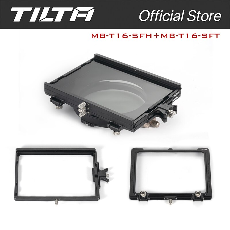 Tilta MB-T16-A 4X5.65 "Mirage Matte Box Mirage Gemotoriseerde Vnd Kit Een Filter Frame Mirage Matte Box voor Dslr/Mirrorless Camera