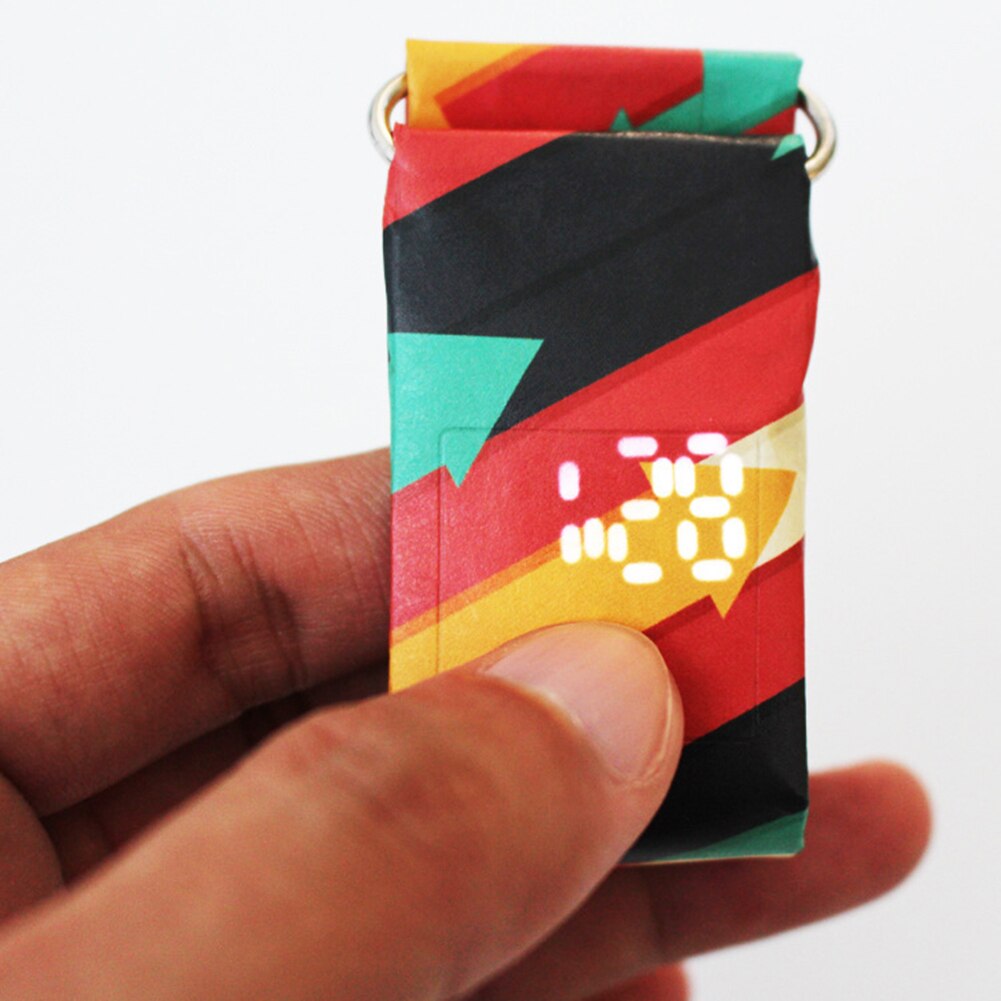 Waterdichte unisex studenten led licht digitaal display papieren horloge horloge paar reloj inteligente mujer часы женские