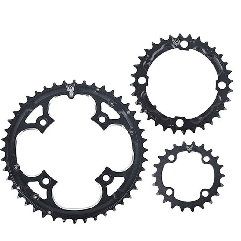 9 speed 22t 32t 44t kettingblad crankstel carbonstaal fiets crankstel kettingblad mtb racefiets kettingblad voor shimano slx xt