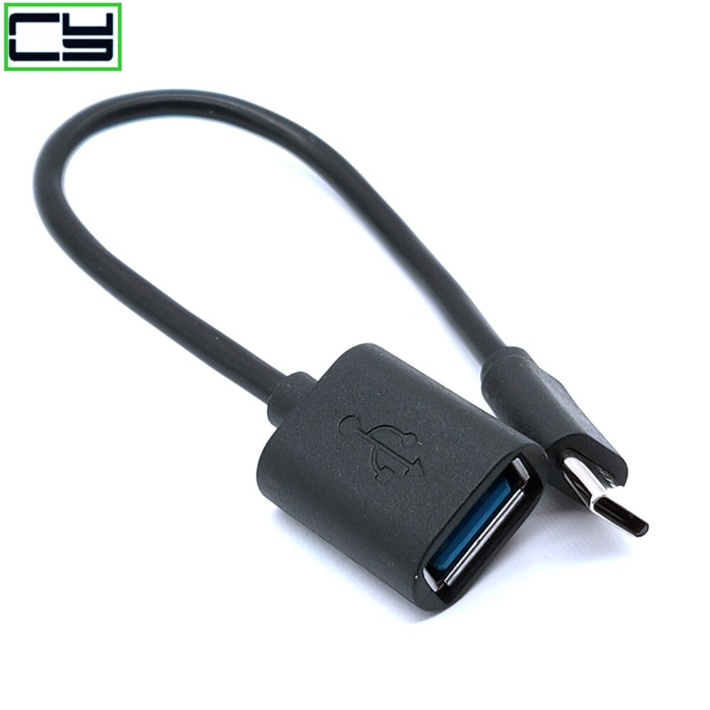 Type-c otg adapterkabel usb 3.1 type c han til usb 3.0 hun otg dataledning adapter universal type-c interface telefon