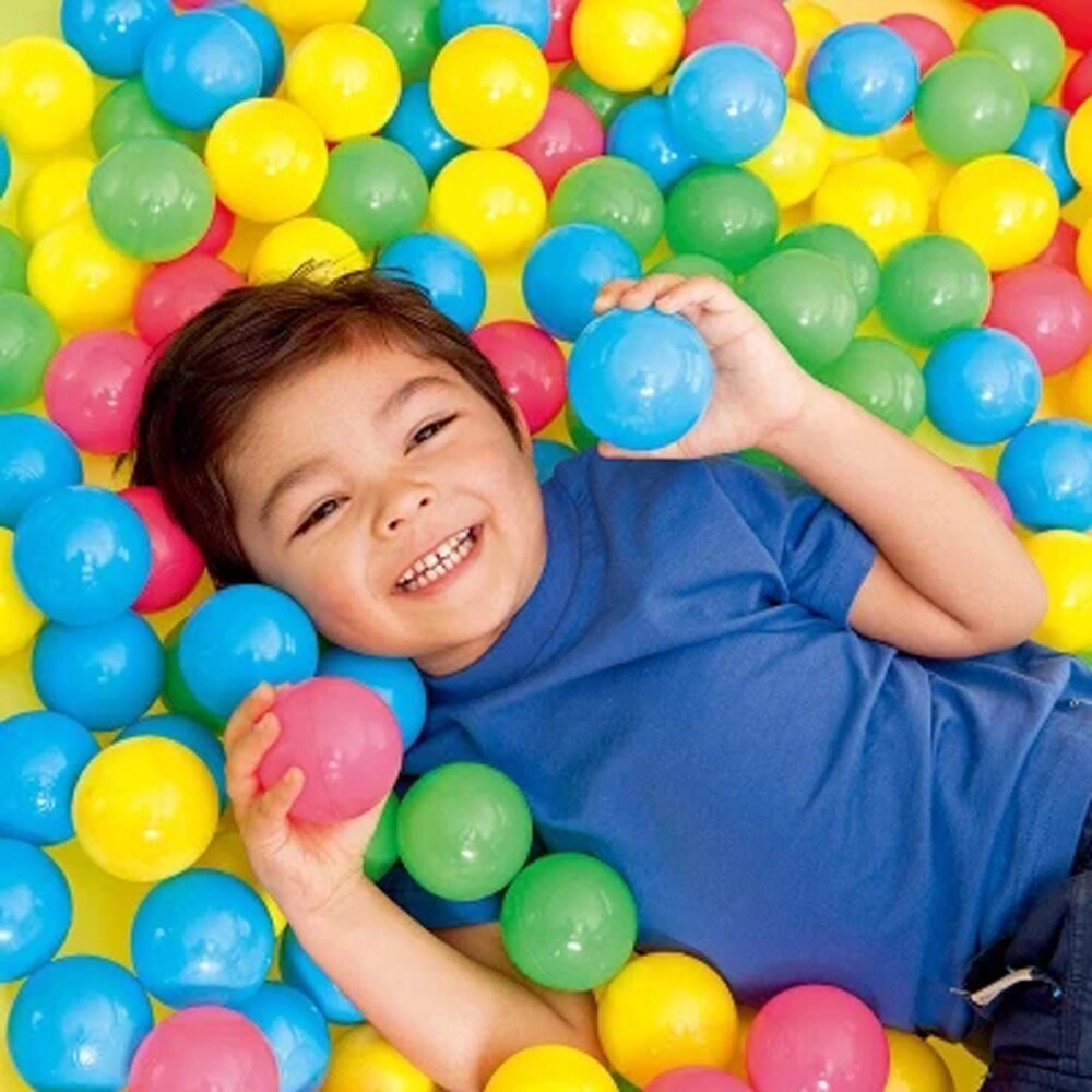 25-200 Pcs Plastic Ball Eco-Friendly Colorful Balls Soft Kid Swim Pit Toy Outdoor Beach Ocean Wave Ball Water Pool Children Toys