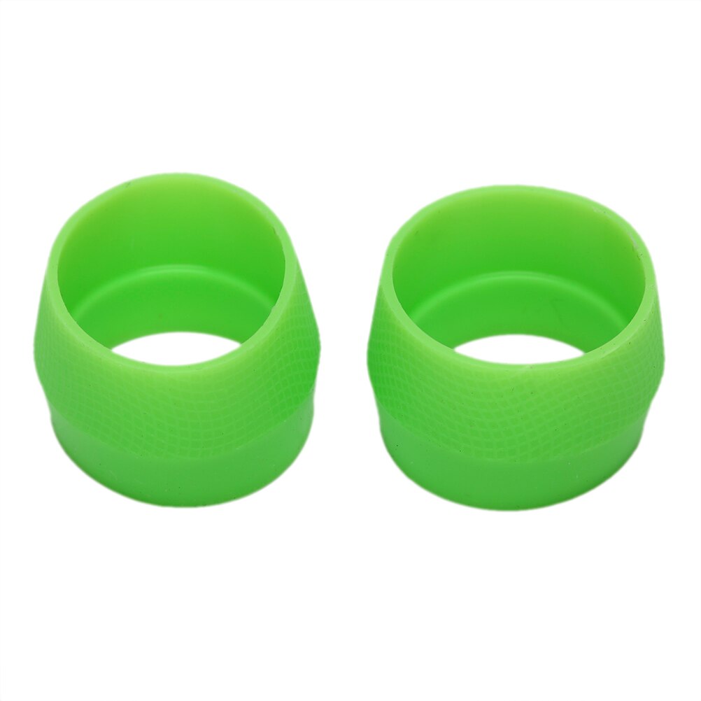Dinntty 2 stks Draadloze Microfoon Anti-roll Siliconen Ring Anti