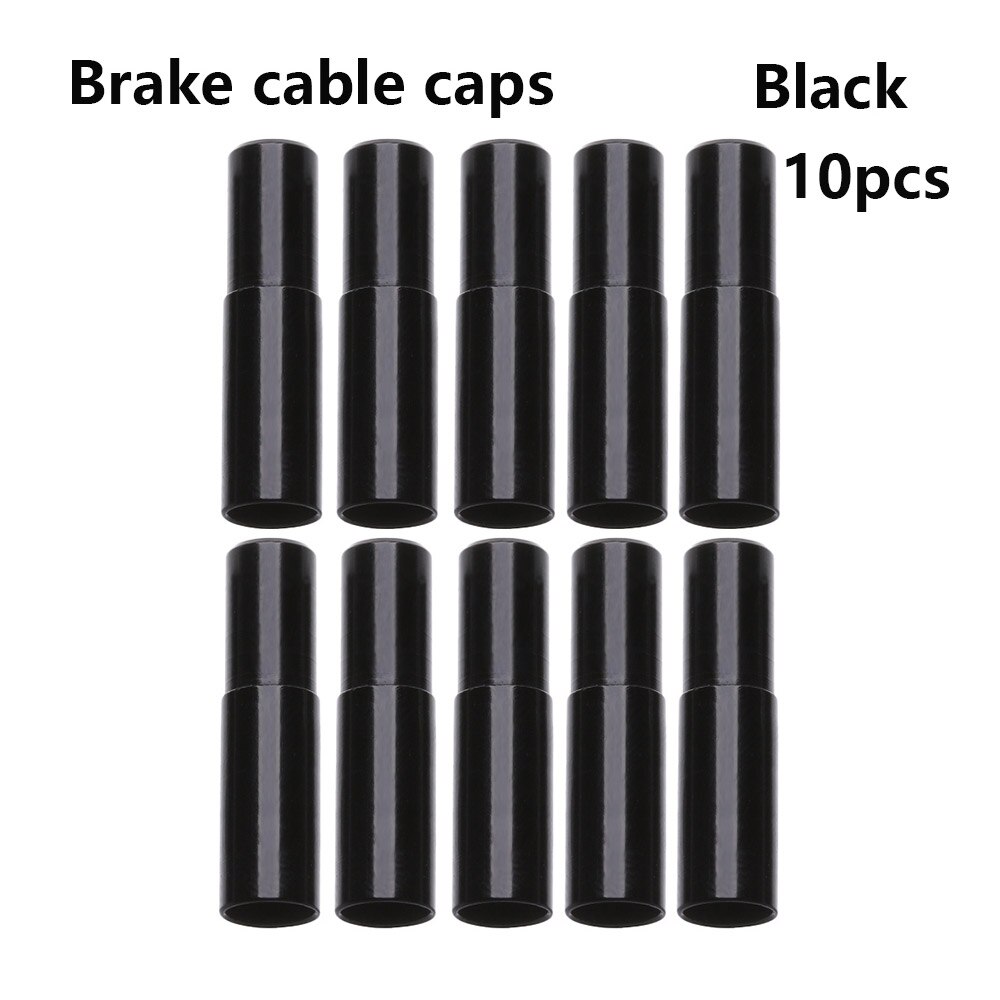 5/10 pièces 4 couleurs Aluminium frein/dérailleur changement de câble couverture vélo embout capuchon extérieur vtt vélo de route pièces de cyclisme accessoire: 13