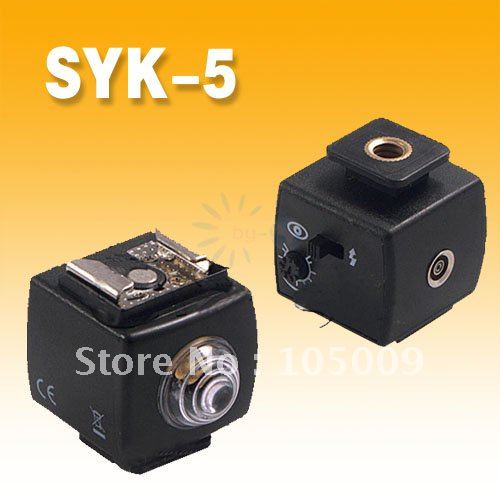 SEAGULL SYK-5 Draadloze Afstandsbediening Flash Slave Trigger Rode ogen voor canon 580/430EX camera licht