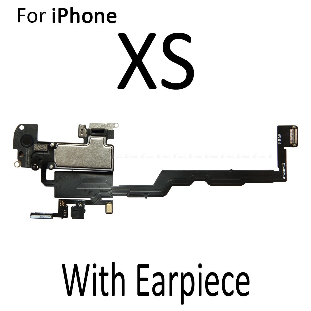 Pour iphone  x 10 11 pro xs xr max écouteur avant haut-parleur capteur de lumière ambiante de proximité câble flexible ruban: Avec haut-parleur xs