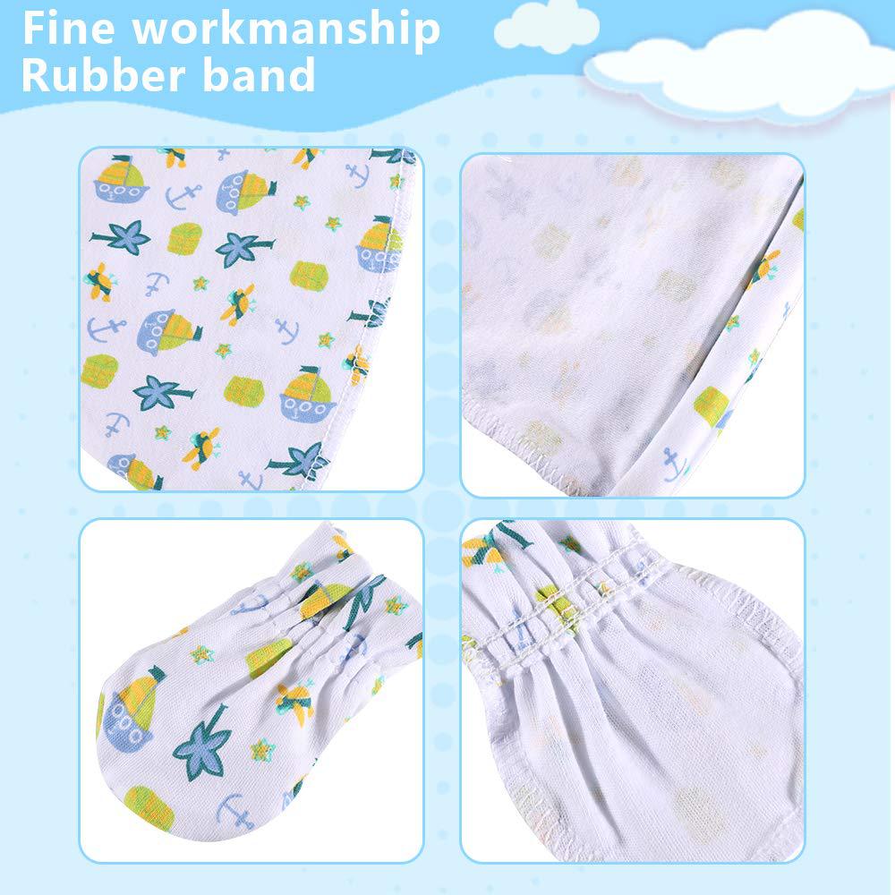 Baby Boy Accessories Cotton 3Piece Hat+3Piece Gloves+3Piece Bibs Newborn Photography Props Nightcap Sleep Boys Beanie