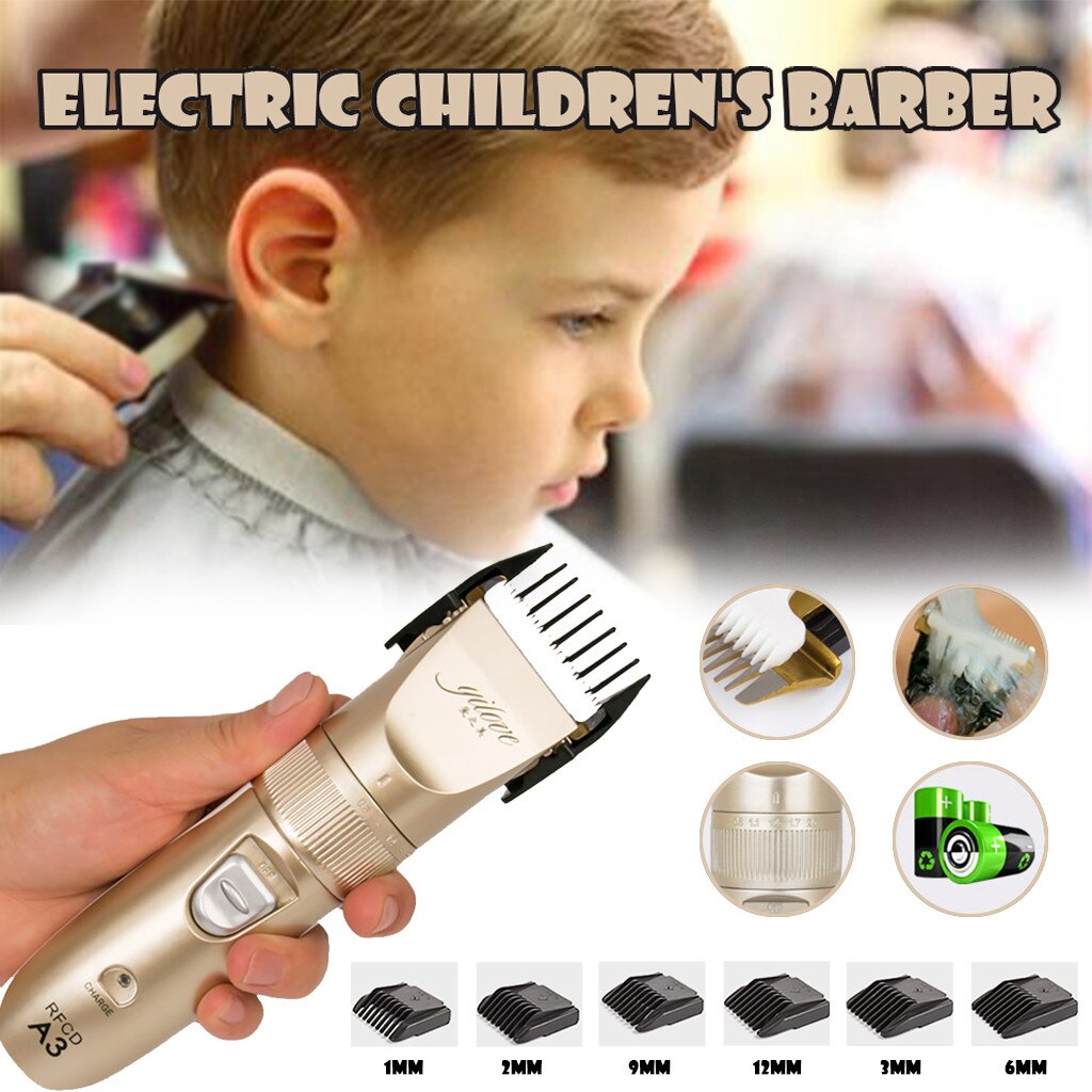 Baby Tondeuse Kind Tondeuse Metalen Professionele Tondeuse Elektrische Draadloze Haar Grooming Thuis Haircut20ML Tondeuze