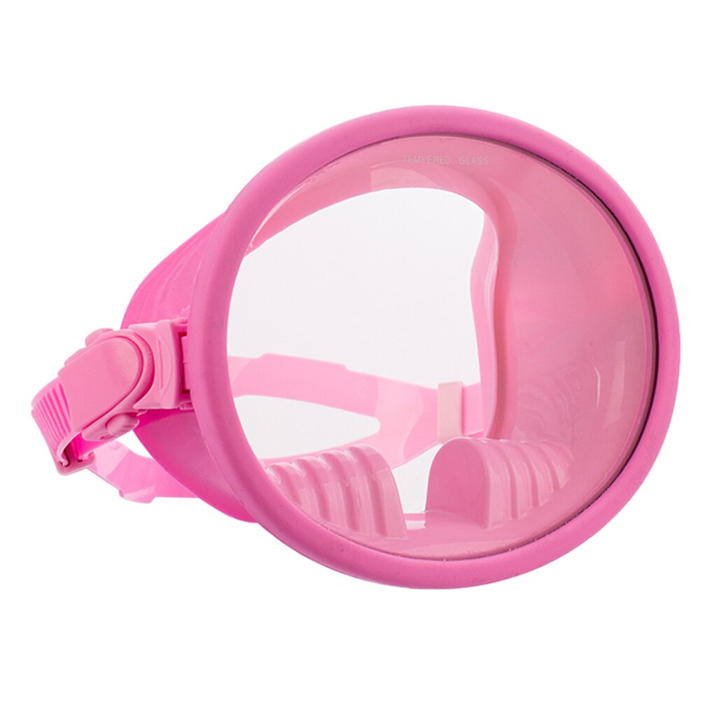 Full Face Diving Mask - Anti-Fog Wide View Snorkel Goggles for Adults: Pink