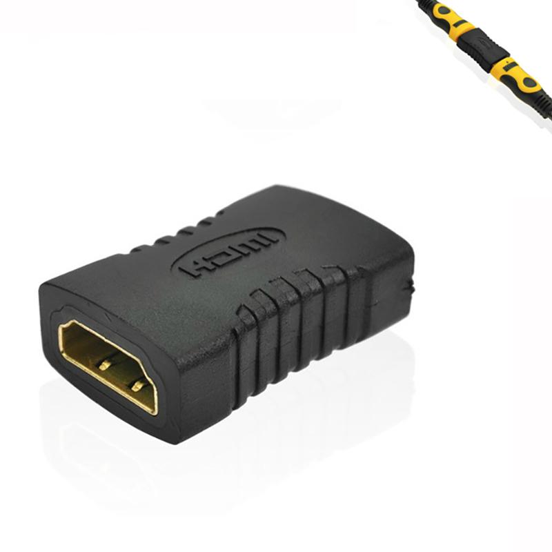 1/2/5Pcs Hdmi-Compatibel Vrouwelijke Naar Hdmi-Compatibel Vrouwelijke Connector Extender Kabel Verlengkabel adapter Converter 1080P