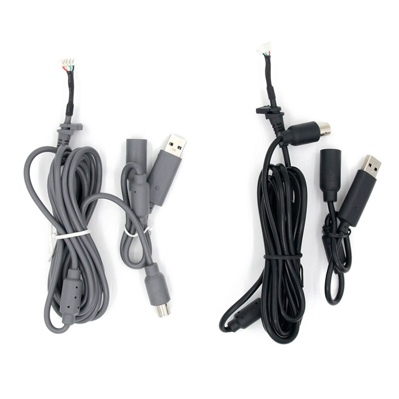 Usb 4 Pin Voor Kabel Cord Kabel + Breakaway Adapter Vervanging Voor Xbox- 360 Bedrade Controller Accessoires