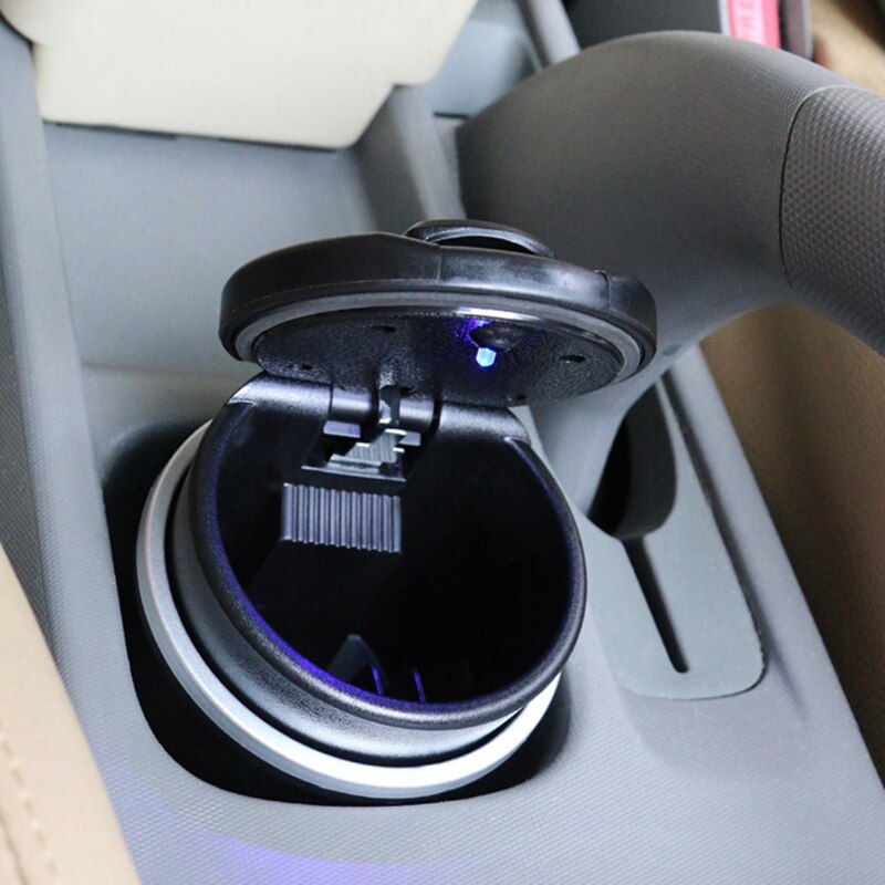 Car ashtray with LED for Hyundai ix35 iX45 iX25 i20 i30 Sonata,Verna,Solaris,Elantra,Accent,Veracruz,Mistra,Tucson,Santa Fe