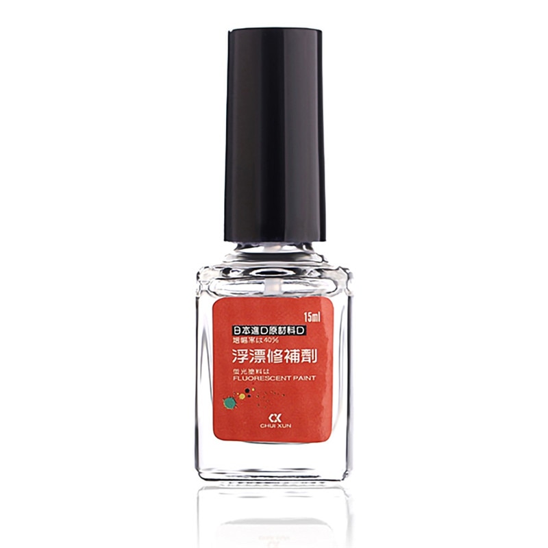 Diy visdobbers fluorescerende verf staartdobbers indicatorverf boei staart reparatie tuigage accessoires