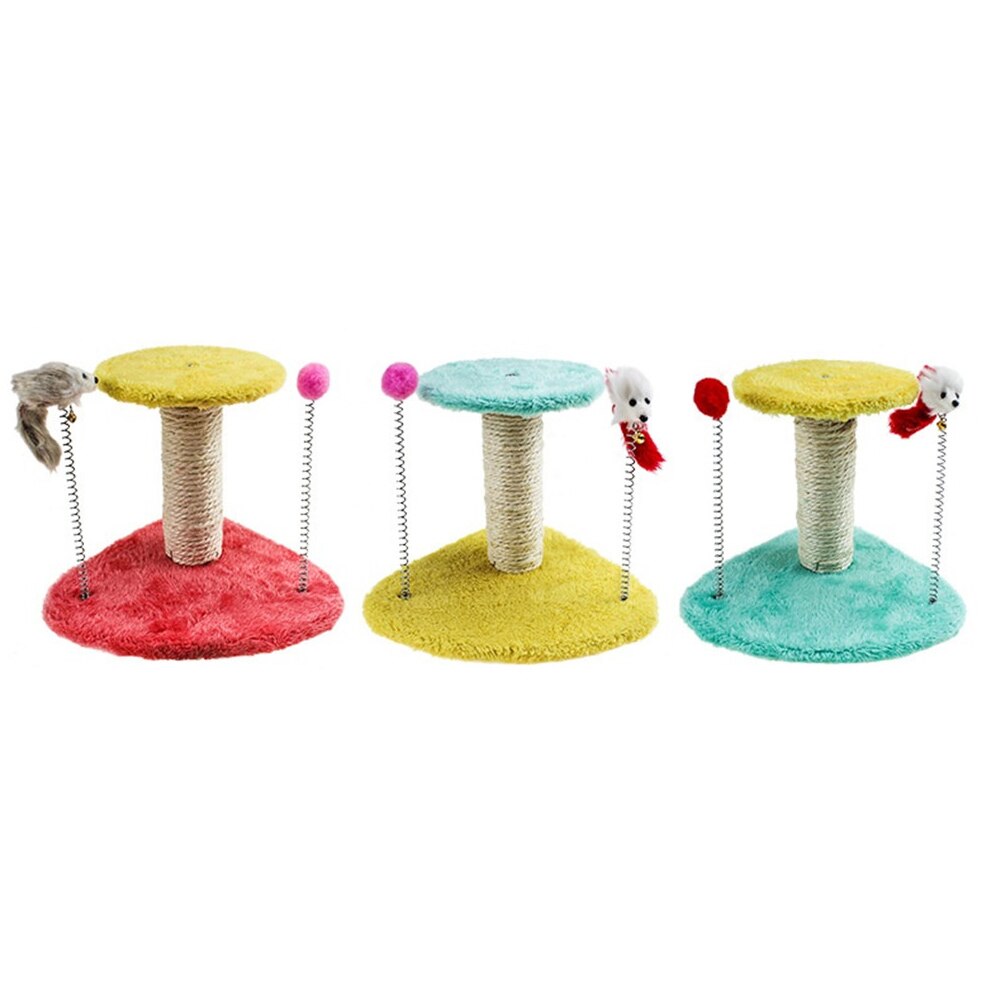 Cat's Tree Tower Triangle Bottom Pets Play Tree Scratching Tree Arbre A Chat Climbing Jumping Toy Frame Pets Rascador Gato: Default Title