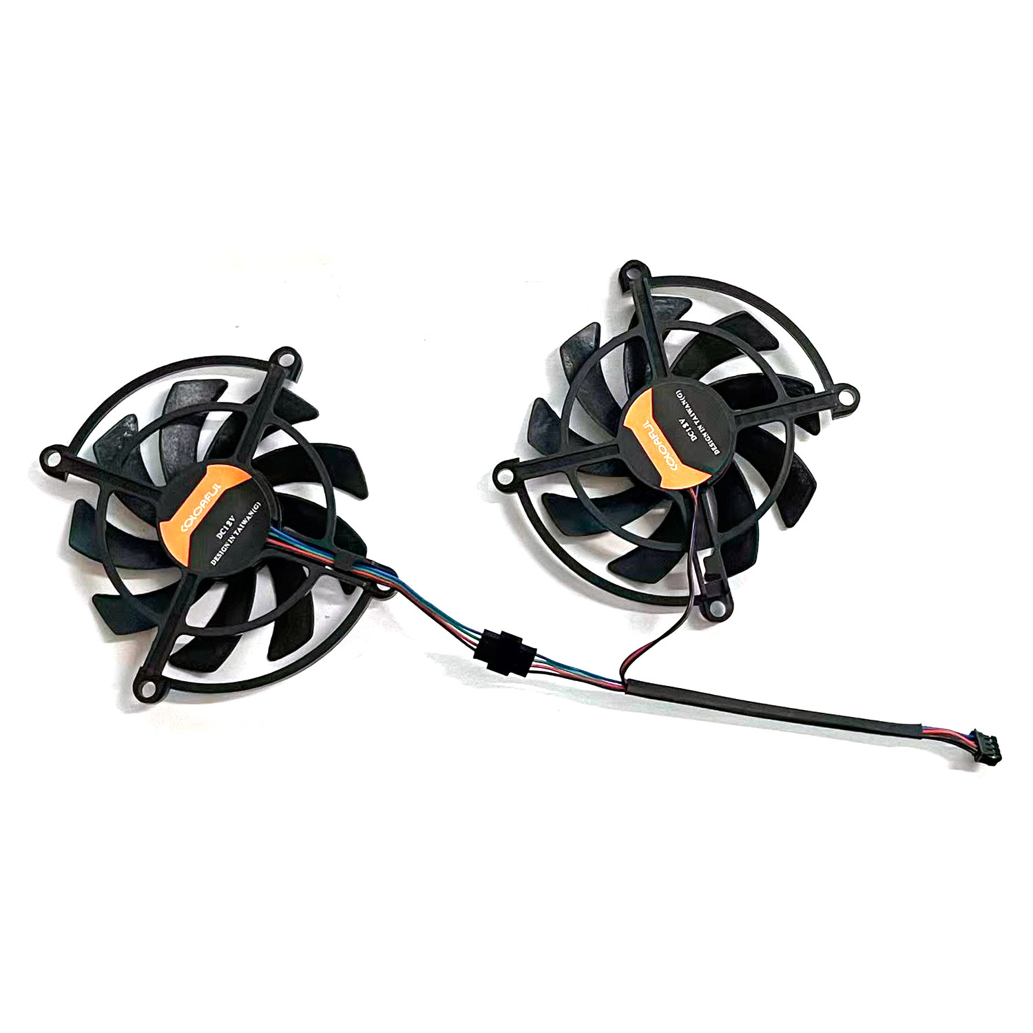 Suitable for Colorful iGame GTX 1060 1070 graphics card cooling fan 85mm 4PIN iGame GPU graphics card replacement fan