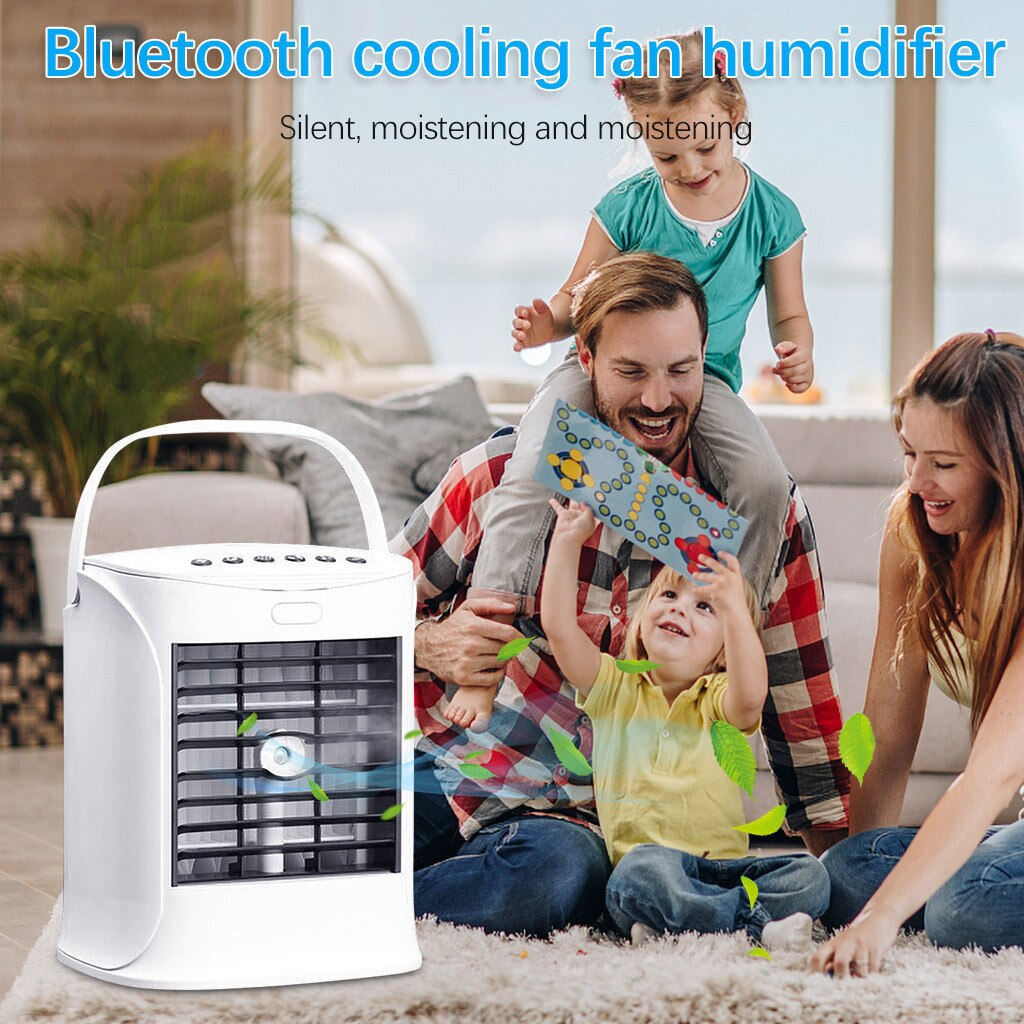 Portable Mini Air Conditioner Air Cooler Fan Usb Charging Portable Multifunction Air Conditioning Home Refrigerator Fans#is#gb40