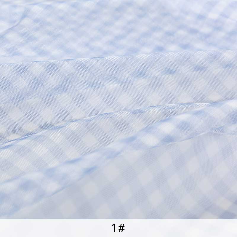 Tela de encaje a cuadros, tela de tul transparente, decoración de boda, suministros para eventos de Navidad, 45x135 Cm, TJ1178: XS (dispositivos de seguridad y socorro) / Negro