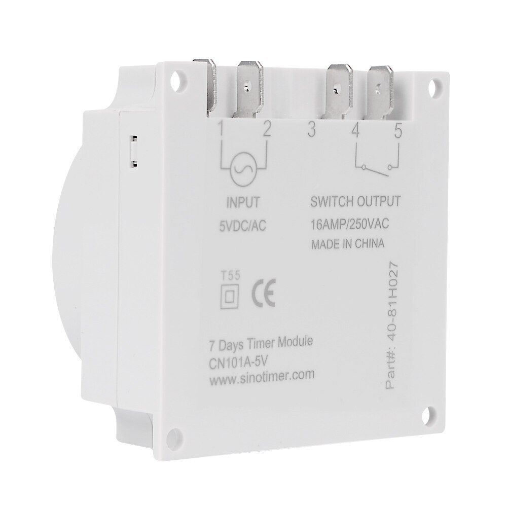 Cn101a 5v dc 16a lcd digitale tijdklok timer pomp wekelijkse programmeur timer 24 uur timer schakelaar auto lcd interval timer mini: Cn101a 5v