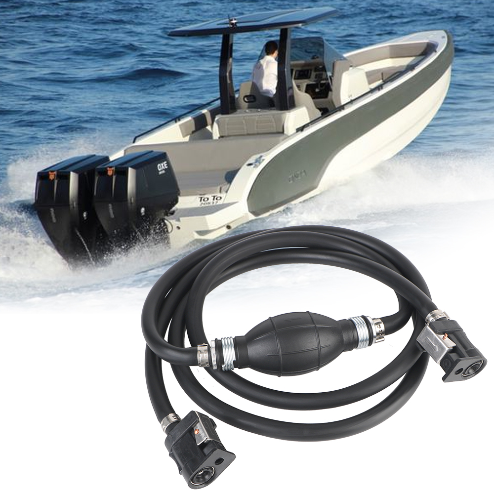 For car outboard motor boat marine engine oil hose pipe connection fuel diesel line hose 2m/3m length fuel pump pipe 8mm diameter