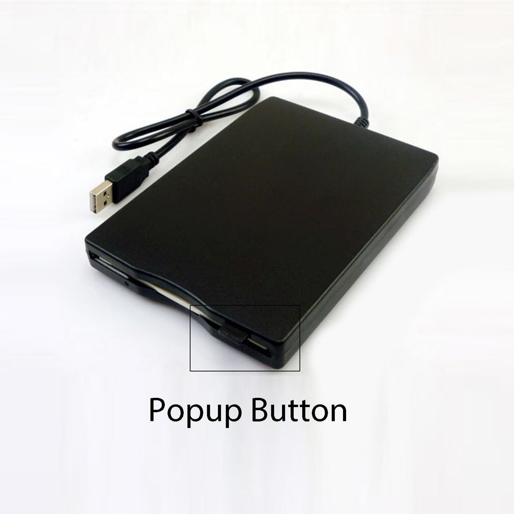 1.44 MB Floppy Disk 3.5" USB External Drive Portable Floppy Disk Drive Diskette FDD For Laptop Desktop PC