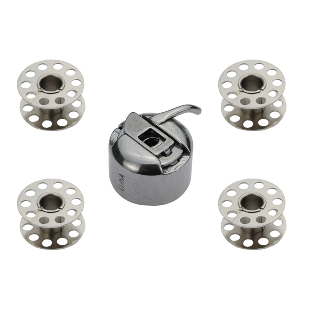 Bobinas para máquina de coser bobinas para máquina de coser de acero inoxidable, accesorios para máquinas de coser