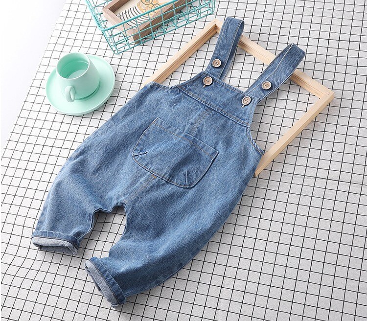 80-100 cm höer neue frühling Baby jungen Denim Schlauch 1 pc stil Kleinkind Denim insgesamt freundlicher Jeans