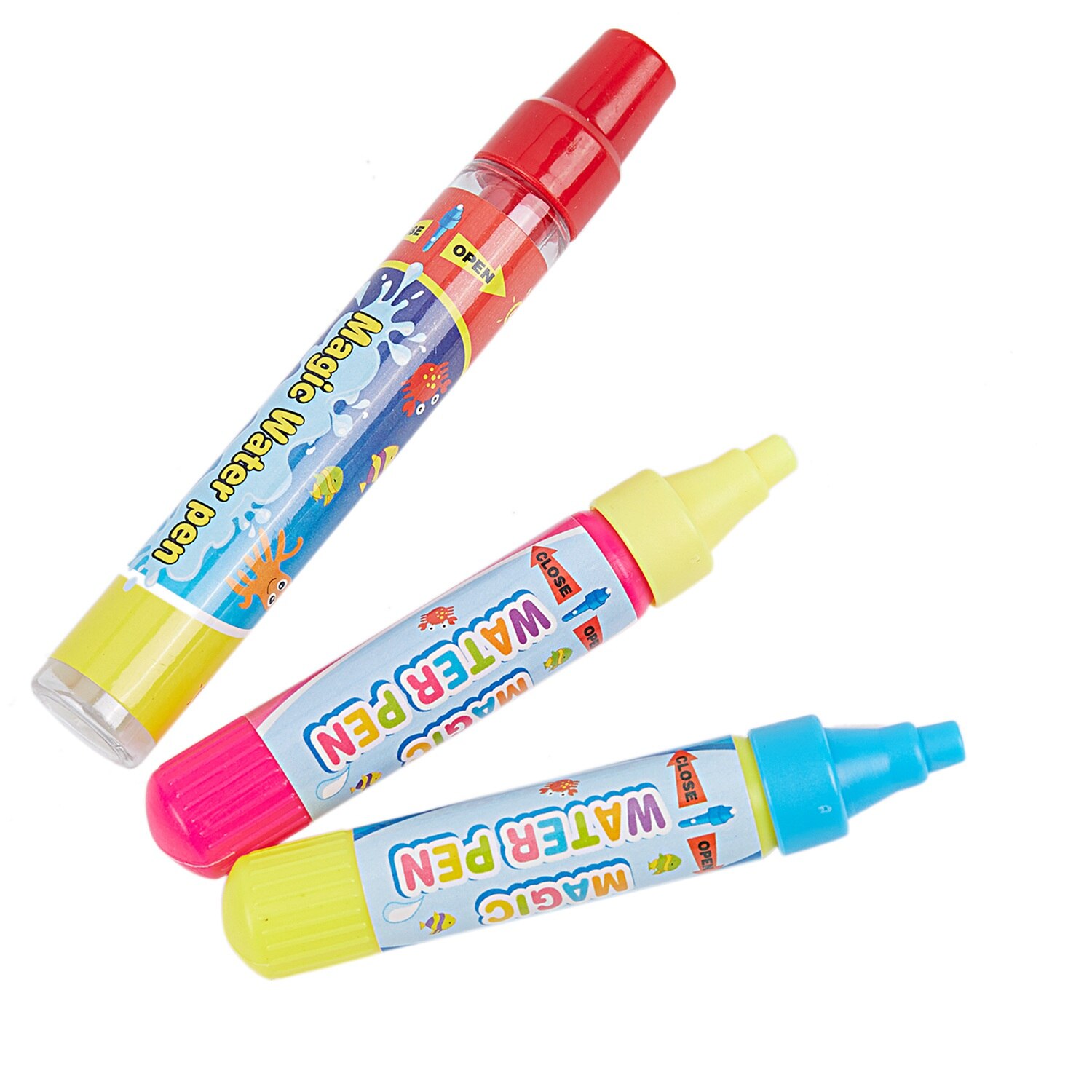 -COOLPLAY Baby Kids Water Coloring Mat & Magic Pen Doodle Painting Drawing Board Play Rug Russian Board Kids Educational Gi