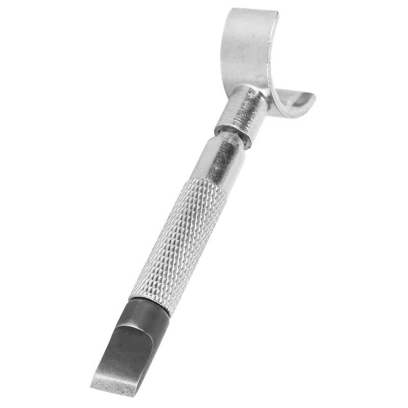 Leather Rotating Knife Tool Steel U-Shaped Leather Knife Adjustable Carving Cutter Crafts Handwork Tool
