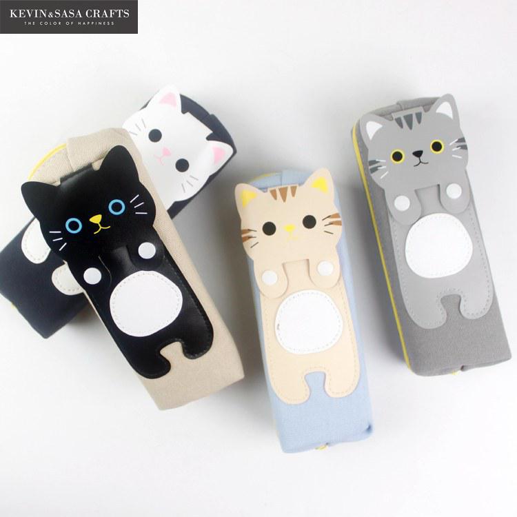 Penalhus kawaii katte penalhus brevpapir skoleartikler blyanter opbevaring blyant tilfælde skoleartikler