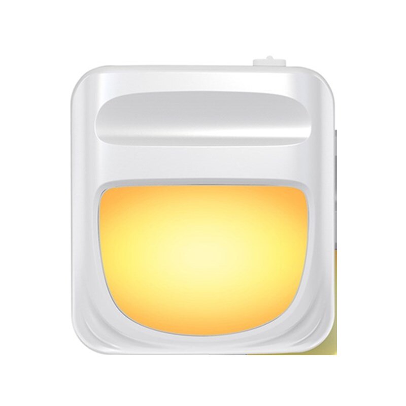 Night Light Smart Home Light Control Induction Cool White Warm White European Standard American Standard Night Light Bedside Lam: Warm white American