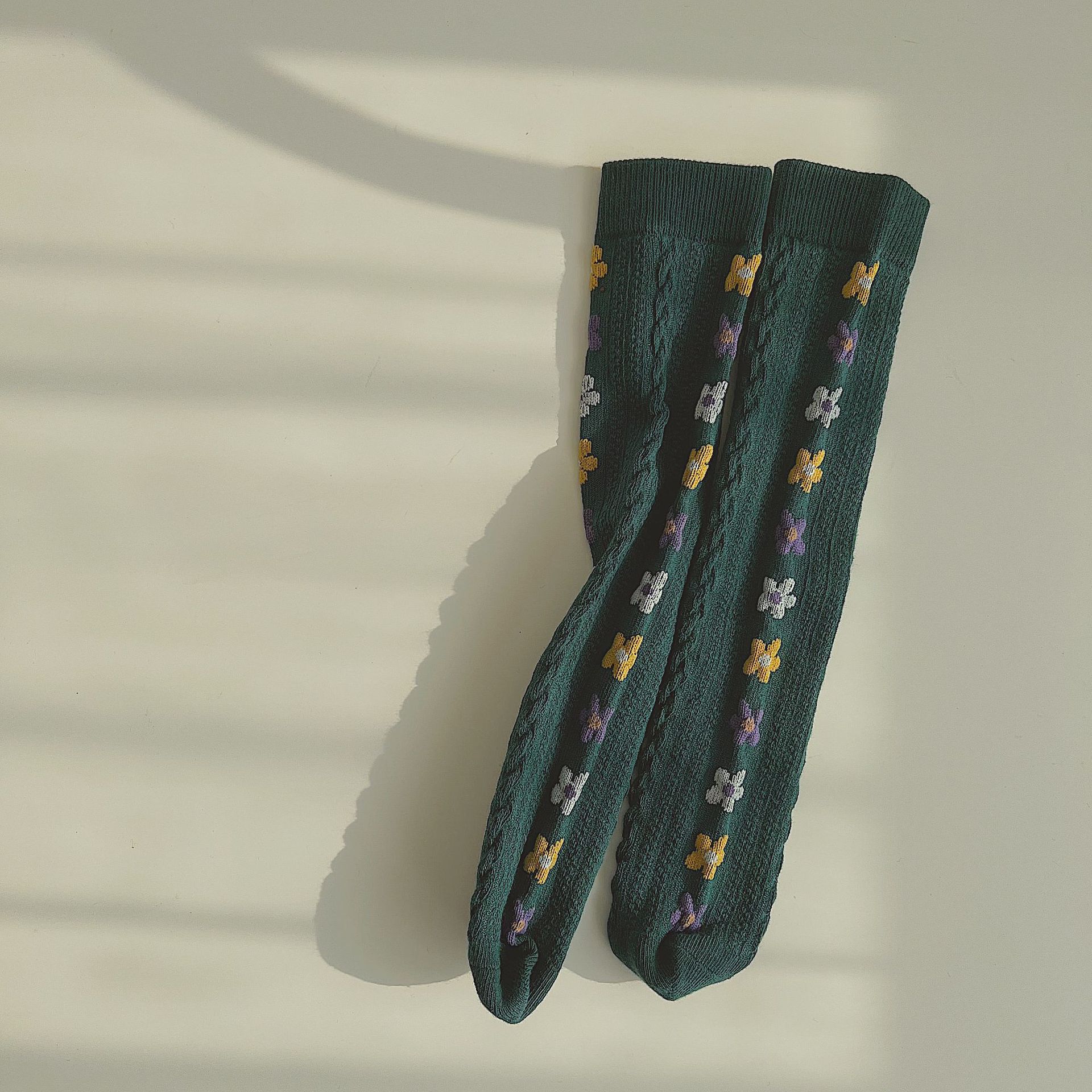 2Pairs Pack Voorjaar Kinderen Sokken Drie-Dimensionale Twist Bloemen Jongens En Meisjes In De Buis Sokken kinderen Stapel Sokken