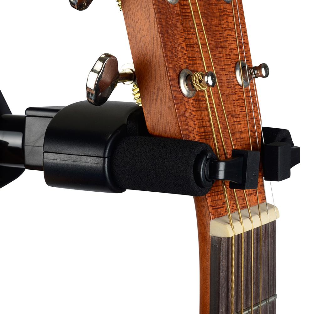 Guitarra gancho gancho suporte de montagem na parede para guitarra elétrica acústica clássica baixo ukulele banjo violino mandolin