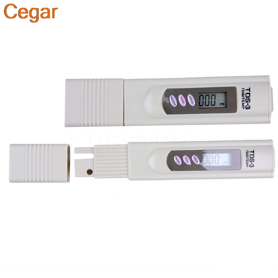 1pc PH Meter Measure Range 0.0-14.0pH and 1pc Digital TDS Tester Water Meter Filter Measuring Water Purity Tester