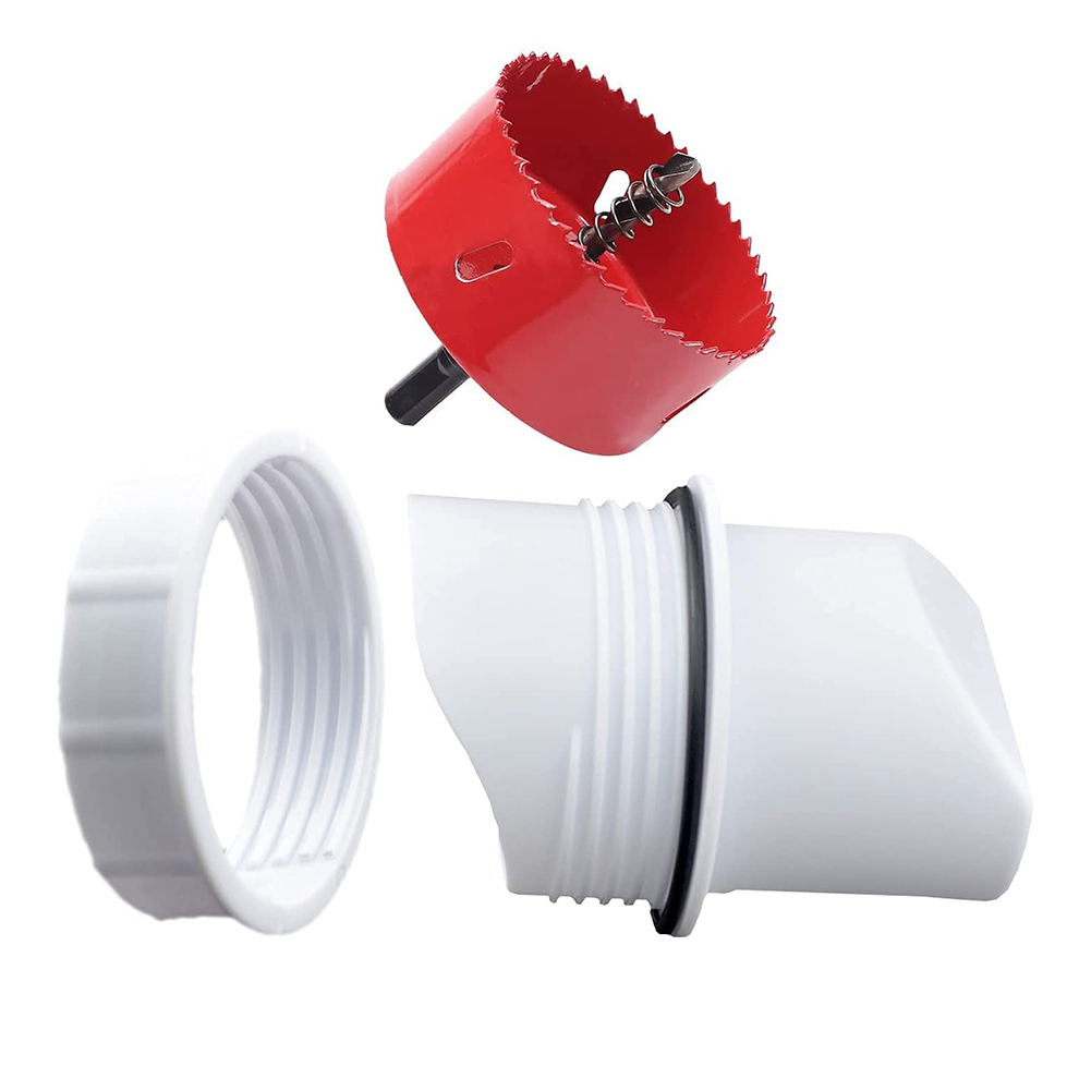 Rainproof Poultry Feeder Port Set DIY Poultry Pro Feeding Kit Special Tools For Breeding Chickens Ducks Poultry Feeder: Default Title