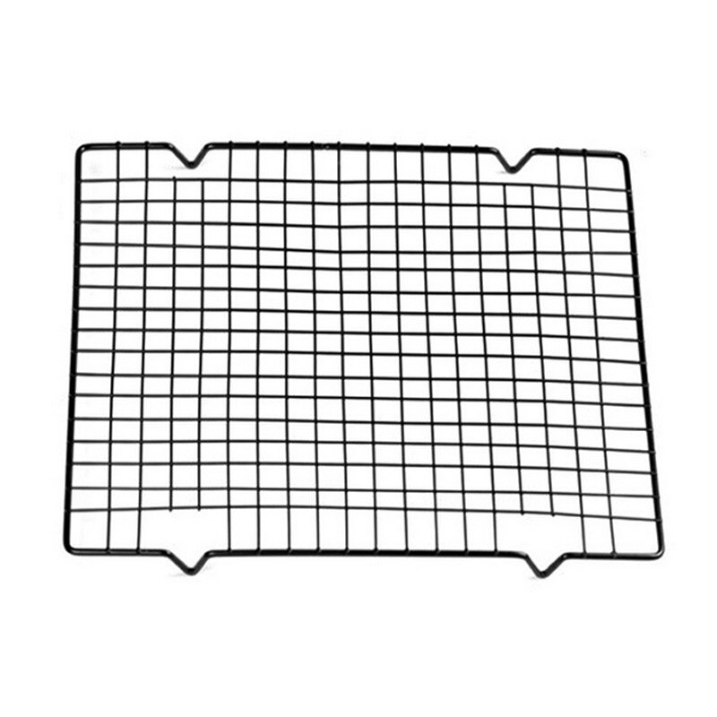 PRETYZOOM Bakrek / Koelrek - 40x25 Cm, Koolstofstaal Met Anti-Aanbaklaag, Voor Koekjes, Taarten En Gebak