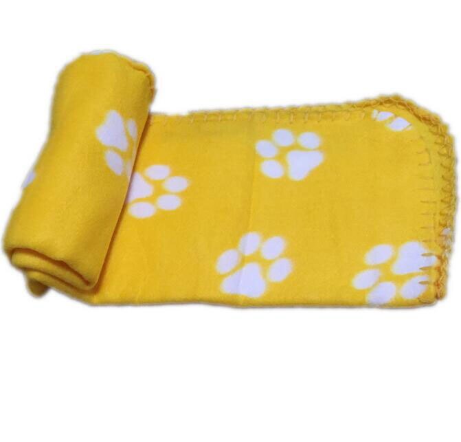 Manta suave para perros y gatos, tapete para cama para perro cachorro, colcha, Toalla de baño, cojín de Gato, suministros de limpieza de Ducha: Amarillo