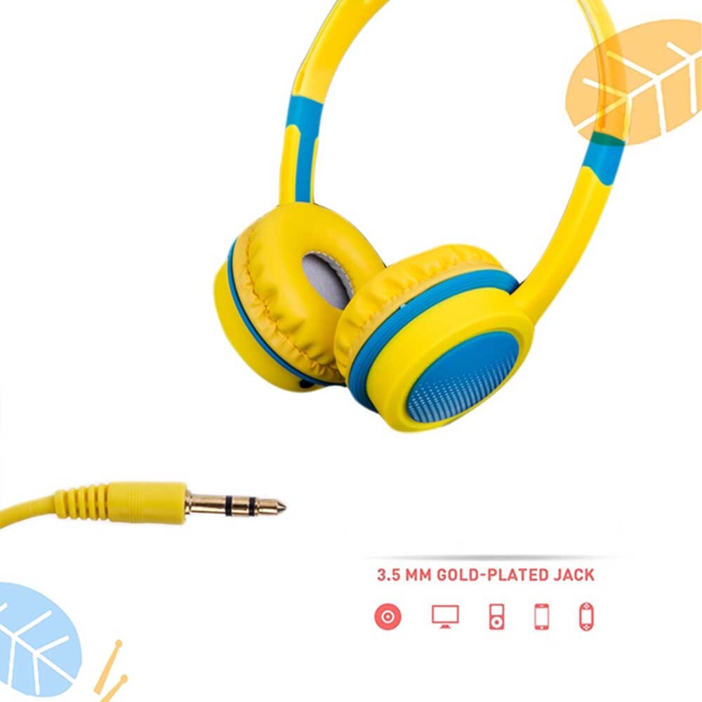 Flickor söta trådbundna hörlurar godis svart gul rosa hörlurar headset barn hörlurar för xiaomi  mp3 smartphone baby hörlurar
