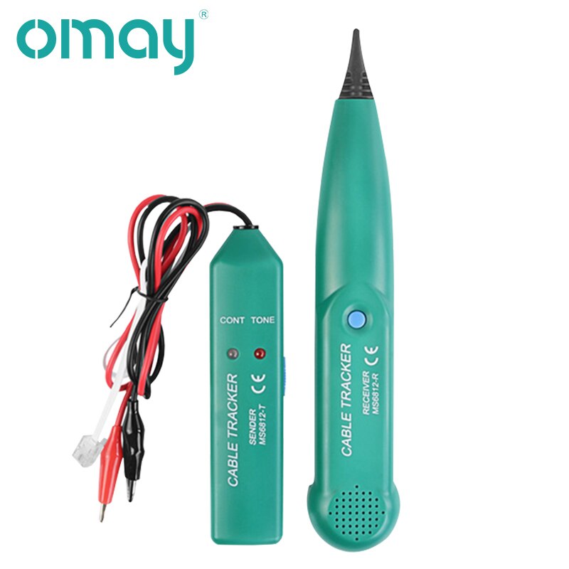 OMAY MS6812 Cable Tracker LAN Tester Line detector UTP STP Telephone Wire Tracer Breakpoint location Diagnose Tone