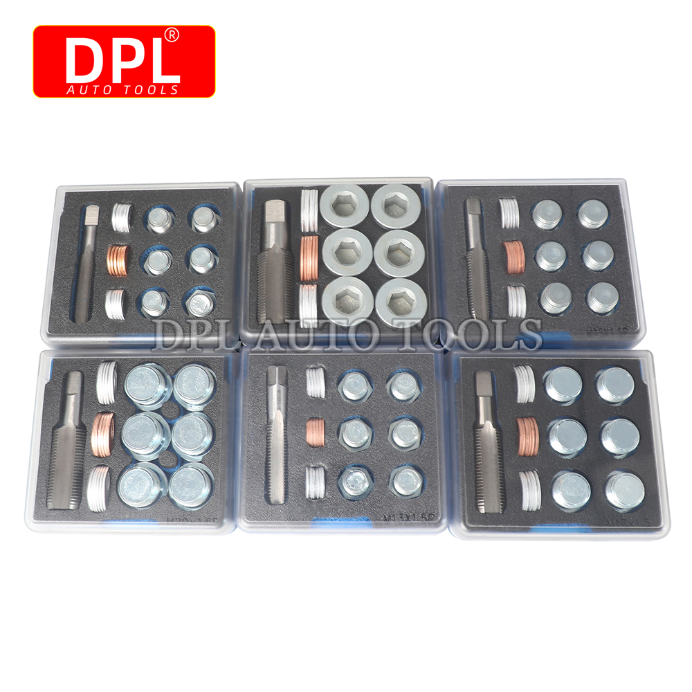 Vis de vidange de robinet et d&#39;huile M13 x 1.25 à M22 x 1.5mm (pas), boulon de réparation, M13 M15 M17 M20 M22