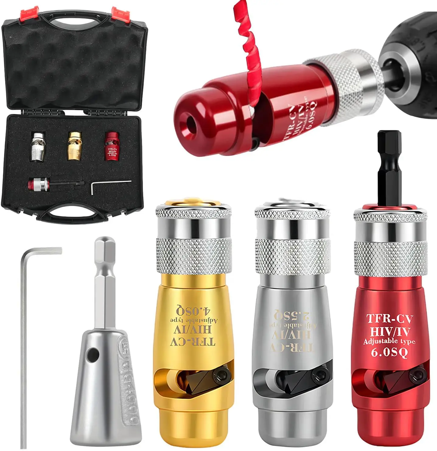 Electric Wire Stripper Fast Stripping Wire Tool Electric Wire Peeling Machine for Power Drill Driver Wire Stripping Tools: Default Title