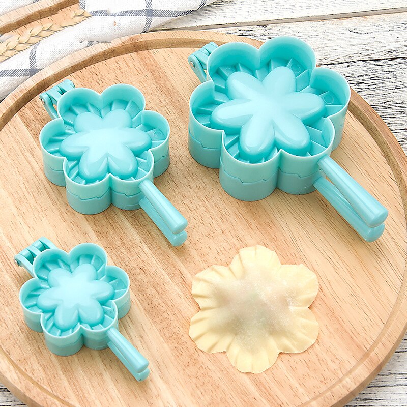 Portable Kitchen Dumplings Mold Heart Butterfly Flower Model Maker Tool DIY Dough Press Dumpling Pie Ravioli Baking Accessory