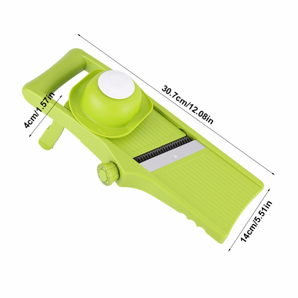 Verstelbare Dikte Mandoline Fruit Slicer Groentensnijder Wortel Rasp Ui Groentesnijder Dunschiller Keuken Accessoires