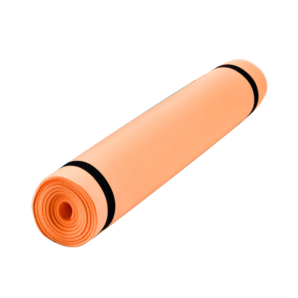 Eva Yoga Mat Antislip Fitness Pad Voor Yoga Oefening Pilates Meditatie Gym Extra Thicken Oefening Duurzaam Workout Mat: Oranje