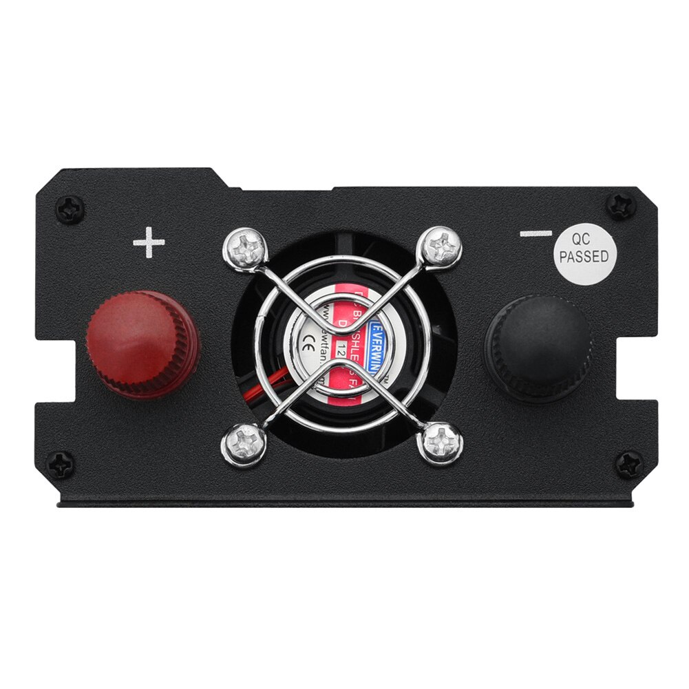 Inverter 1200W DC 12V 24V to 110V AC Power Inverter Converter with 3 AC Outlets + 4 USB Ports Car Micro Inverter