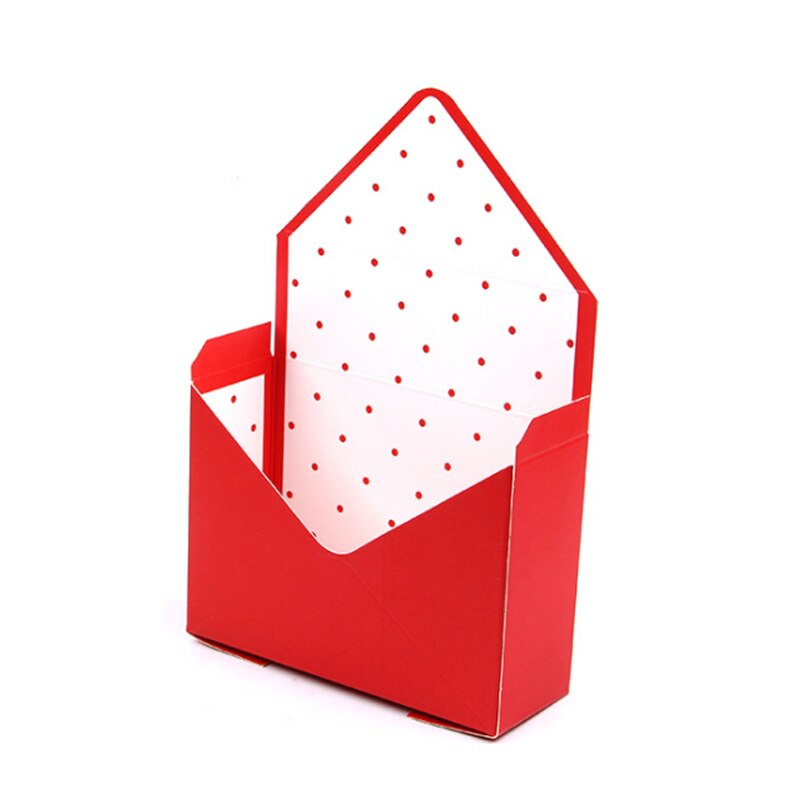 6pc mini envelop type doos koreaans boeket bloemen handgevouwen doos valentijnsdag bloemendoos: 4